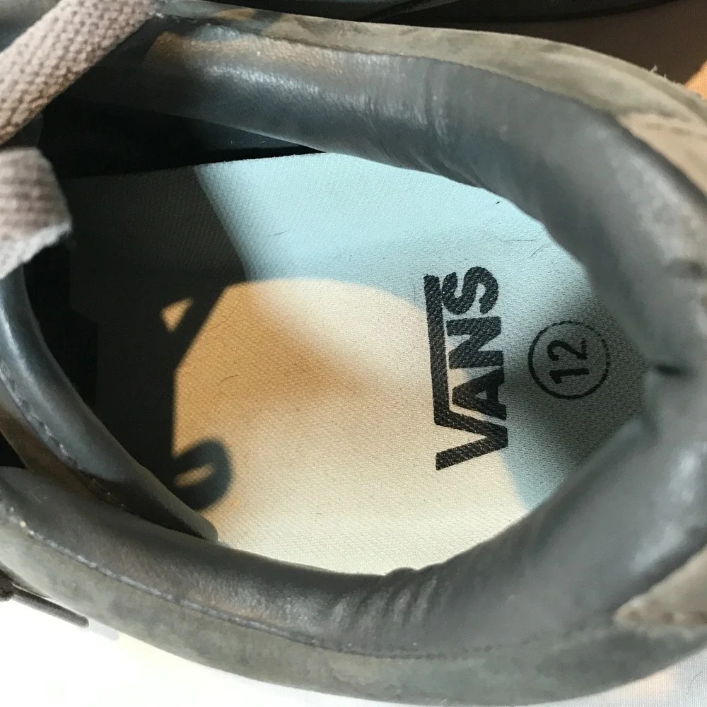 Vans China Sample Gray Lace Up Shoes Sneakers Womens/Mens US 12/10.5 EU‎ 44